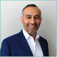 Portrait of Mazher Ahmad